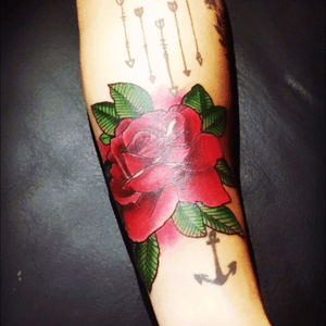 #rose #tattoo #tradicional #ink 