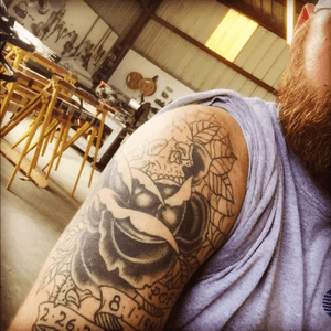 Pops tattoo right arm