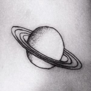 Tattoo delicada, #saturn #delicate #tattoo #tattoolife #tatuagem 