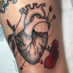Dot work anatomical heart 