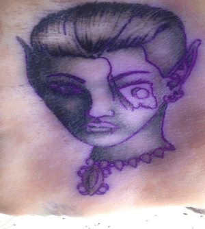 #tattoopractice  #pigskin #blackandgrey #egg  #eye #vampire #vampiretattoo #dynamicink 