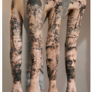 Very cool! #map #history #portrait #sleeve 