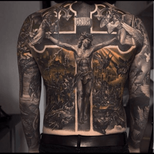 #Tattoodo #religioustattoos #amazingtattoos #jesus #heaven 