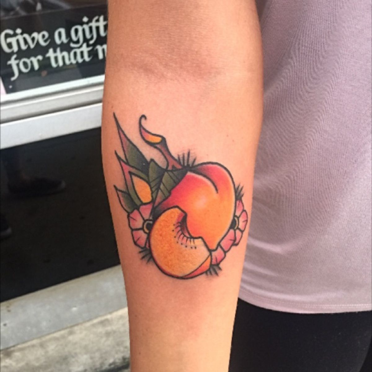 Tattoo uploaded by Andy Morrissey • Peaches come from a can they were put there by a man! • Tattoodo