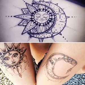 Want so bad #sunandmoon #intricate #dotwork #aesthetic 