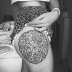 My hip mandala, tattoo #2 #mandala #mandala_tattoo 
