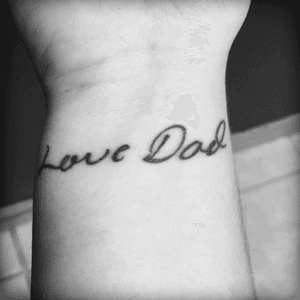 My favorite...I'll always have a piece of him with me.  #lovedad