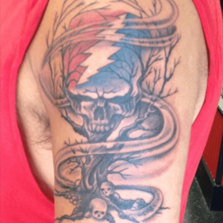 Grateful Dead Arm Sleeve Tattoo  rgratefuldead