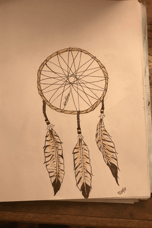 Dream catcher - by me 