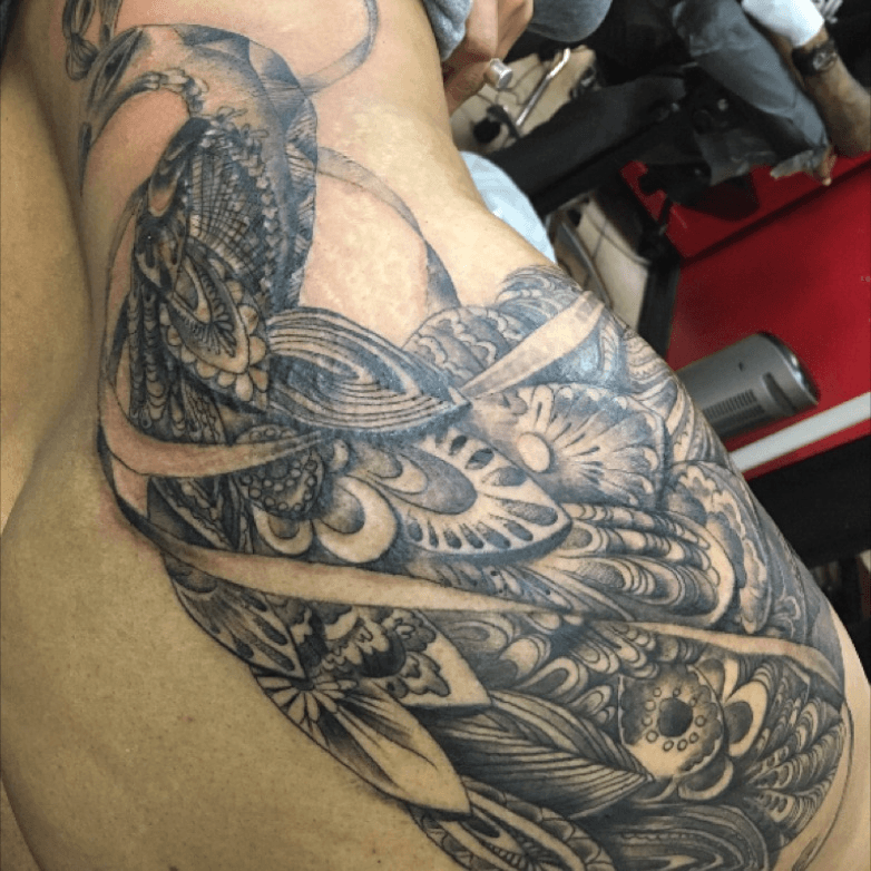 Fine Line Style - Zealand Tattoo