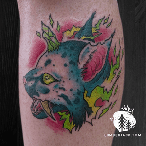 Lynxicorn tattoo