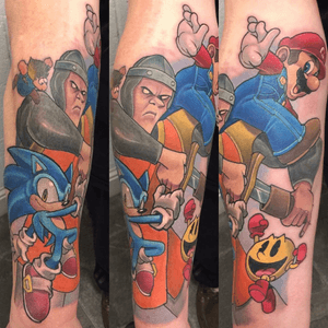 Start of my gaming sleeve part 1 