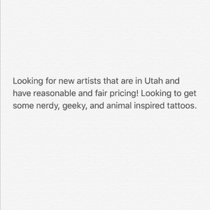 Looking for awesome tattoo artists in Utah!#utah #tattooartist #artist #booknerd #nerdytattoo #pokemon #digimon #disney #harrypotter #animal #anime 