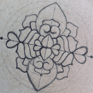 Sketch of the 1st tattoo and mandala I ever made #mazeberod #mandala #mandalaart #mandalatattoo #design #traditionaltattoo #tattoodesign #mandalatattooart #sketch #1sttattoo #handpoker #handpokers 