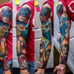 Done by artist Jerry Pipkins #tattoo #tattoos #tattooart #tattooer #sleeve 