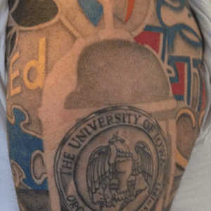 Half sleeve devoted to my education 