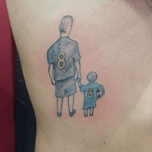 Share Passion ⚽️❤️ #tattoo #football #love #children #soccer #calcio #passion #ink 