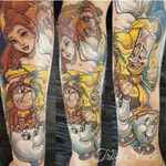 Completely Beauty and the Beast themed Sleeve #Disney 