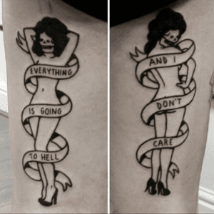 Oooh yea 👅#TattooGirl #hell 