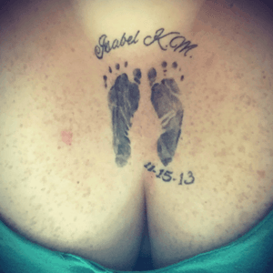Foot prints Aboslute Tattoo in topeka did for me!