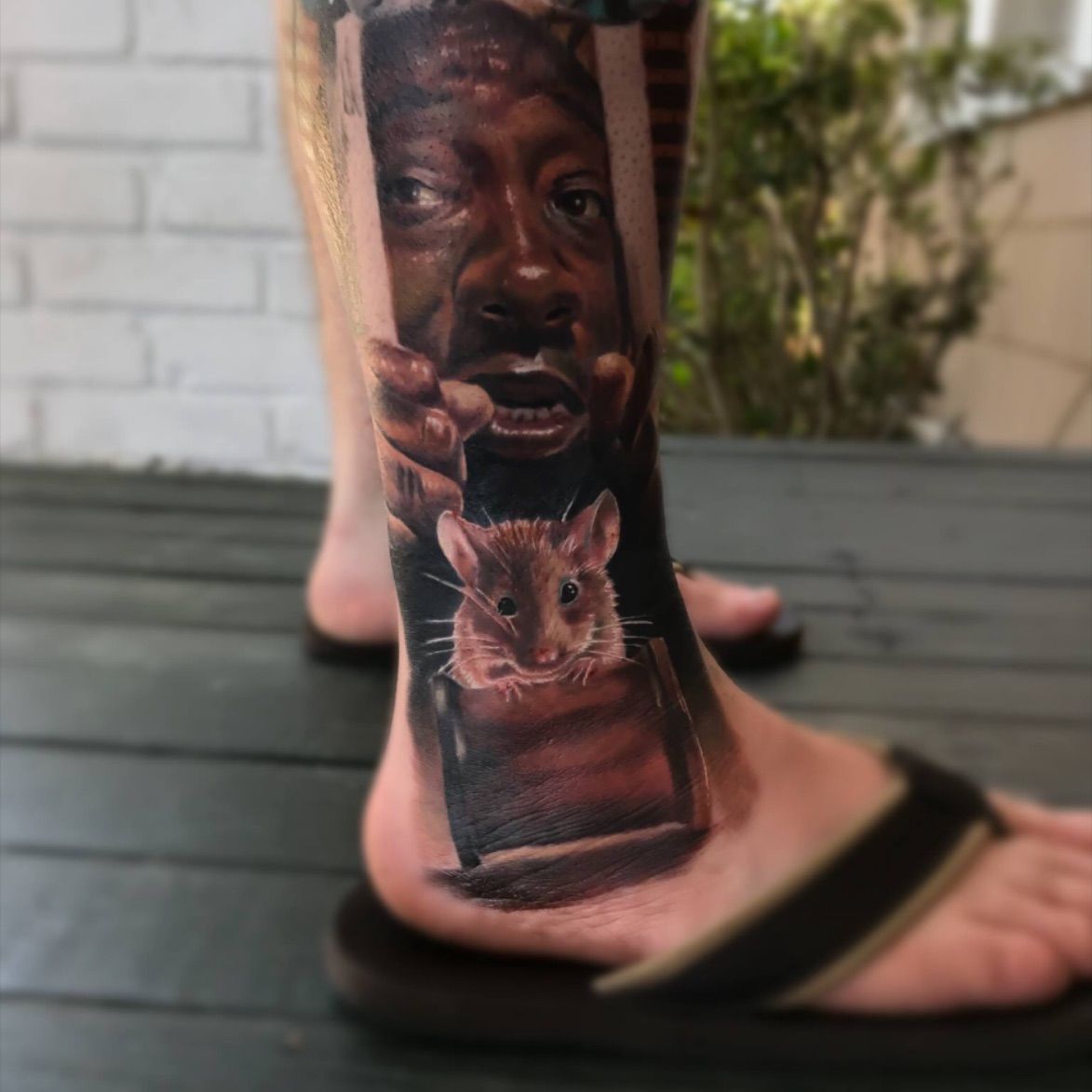 Tattoo Uploaded By Seventh Seal Tattoo Mr Jingles Added Done By Artist Jerry Pipkins Tattoo Tattoos Realism Portrait Realistic Panamacity Florida Tattoodo
