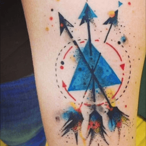 The best arrow tattoo by Kennethbase. #arrow #draw #art 