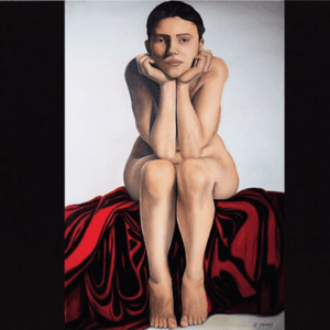 Awake - oils on canvas #figurepainting #oilpainting #painting #female #nude 