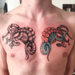 It's season1 of my tattoo and not ended #octopus 