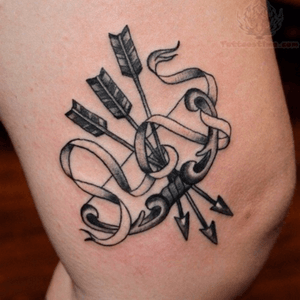 The best tattoos of arrows by kennethbase #tattoo #arrow 
