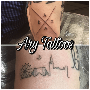 Chiqui tattoos 🏙🎡 Ary Tattoos