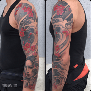 #coverup #japanesetattoo #tattoo #tattoos #sakuta #ink #sicily #Geisha 