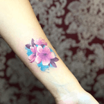 Cobertura de cicatriz #sakura #watercolor #aquarela #leovalquilha #mrtorture