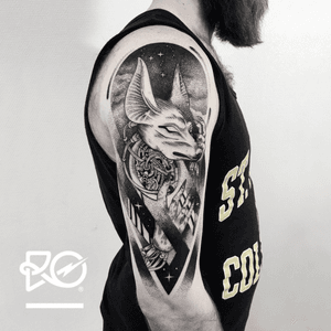 By RO. Robert Pavez • ANU8IS • Studio Nice Tattoo • Stockholm - Sweden 2017 • Please! Don't copy® • #engraving #dotwork #etching #dot #linework #geometric #ro #blackwork #blackworktattoo #blackandgrey #black #tattoo 