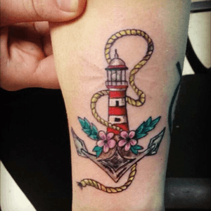 #lighthouse #anchor #eastcoaster #colourful #fishermansdaughter 