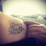 My first tattoo I got when I was 18. I want to get it added to and filled up all around it :) 