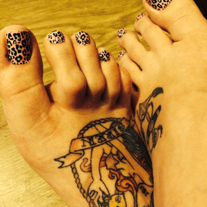 Love my feet tattoos 