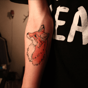 Fox tattoo #fox #dog 