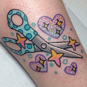 Scissor tattoo #Scissors 