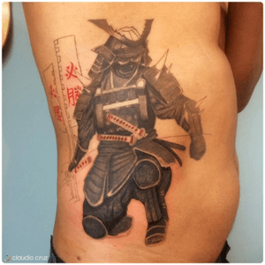 Tattoo - 17/04/2017 - #art #artwork #draw #drawing #design #desenho #ink #inked #paint #painting #tattooed #tattooing #tattooist #instatattoo #handcrafted #handmade #graphics #blackandgreytattoo #japan #samurai #warrior #013 #nofilter #tattoodo #claudiocruz #progress