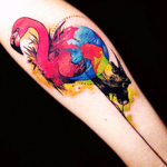 Gorgeous flamenco tattoo #tattoo #awesometattoo #flamenco #color #colour #colortattoo #colourtattoo #great 