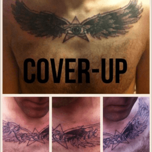 #CoverUpTattoos #wings #star 