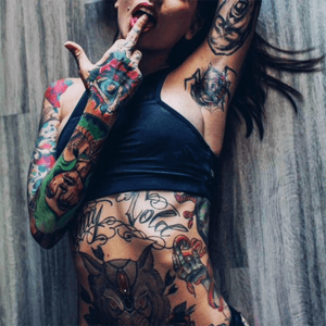 Tattoo photography  #tattoos #tattooedgirl #image #inked #tattoodo #tattoophotography #tattoomodel #picoftheday #art #style #swag #tattooart 
