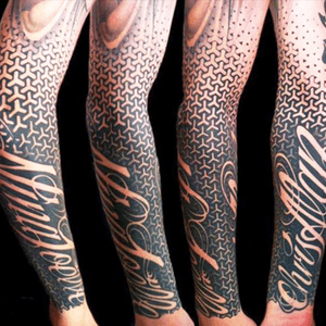#dreamtattoo Geometric black and gray Tattoo works by Neo Tattoos from Zürich, Swaziland