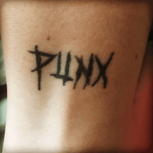 "Punx" inspired by the band Rancid. Punk rock for life!