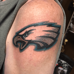 This Is Not Fake News: Someone Has a Trump/Philadelphia Eagles Tattoo •  Tattoodo