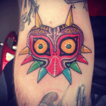 Majoras mask tattoo #zelda #majorasmask #gaming #gamingsleeve
