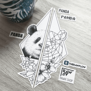 “Panda panda panda” - half dotwork half geometric tattoo design #dotwork #tattooflash #animals #geometrictattoo #dotworktattoo #panda #nature #animaltattoo