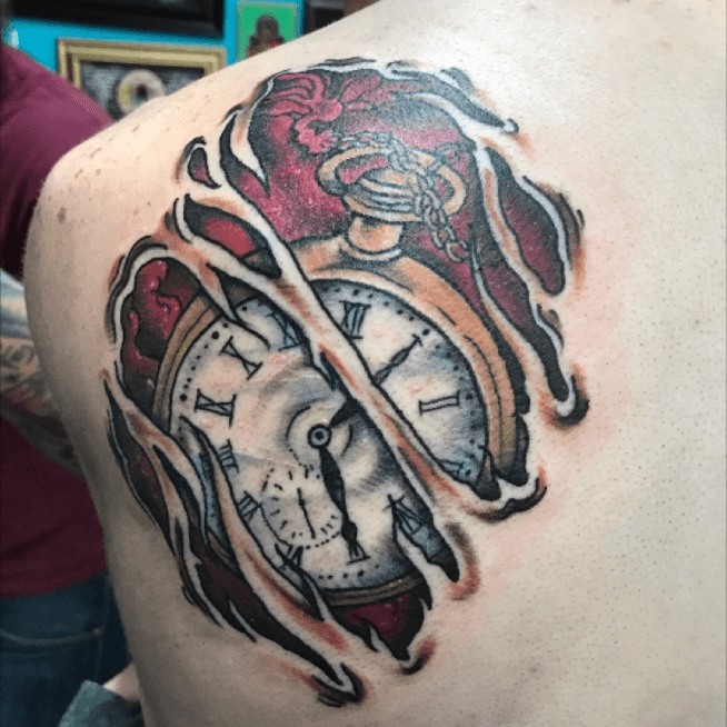 Tattoo uploaded by Josh Whittaker  Time heals everything tattoo by  rokmaticink  Tattoodo