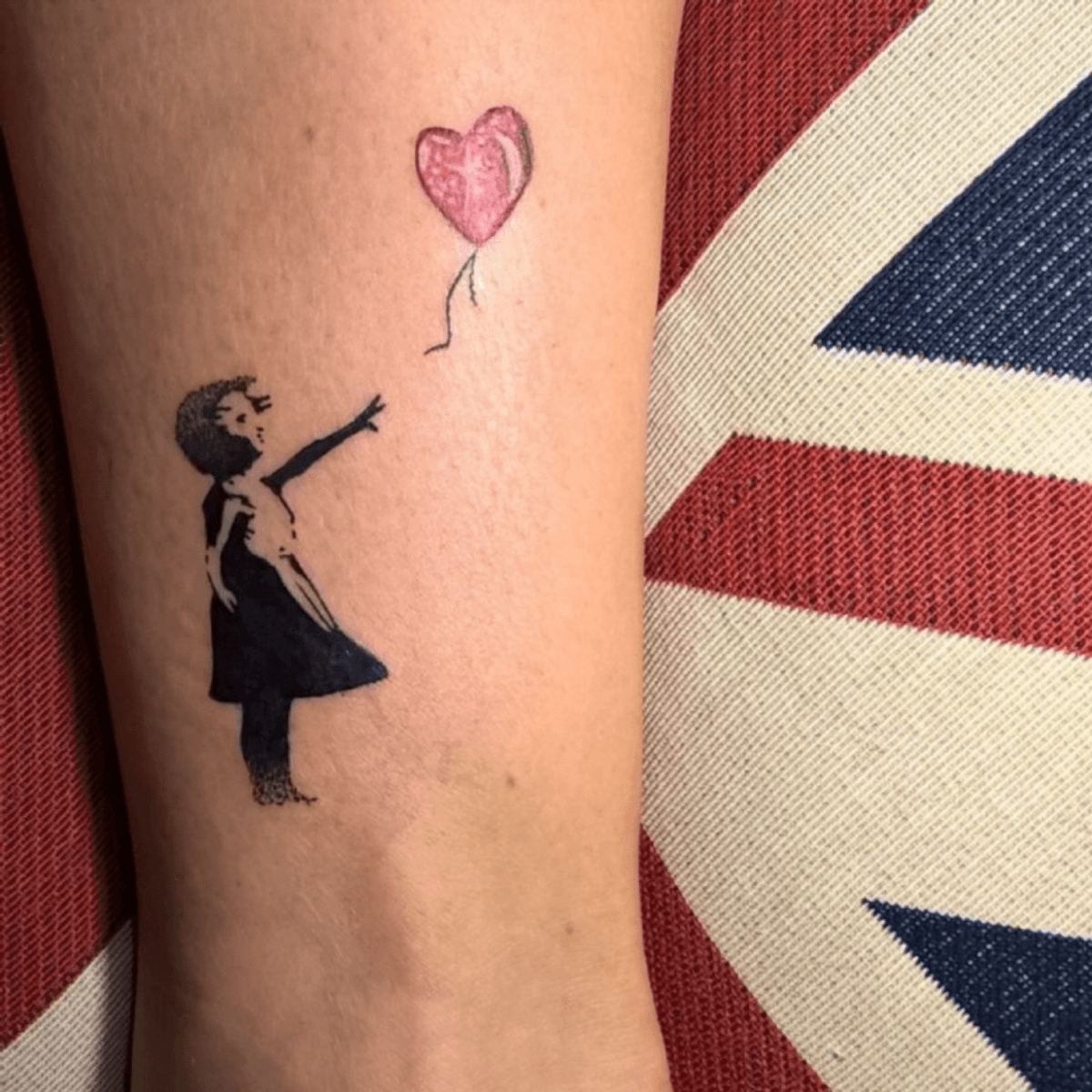 Tattoo uploaded by Jillian • #Bansky#girlwithbaloon • Tattoodo