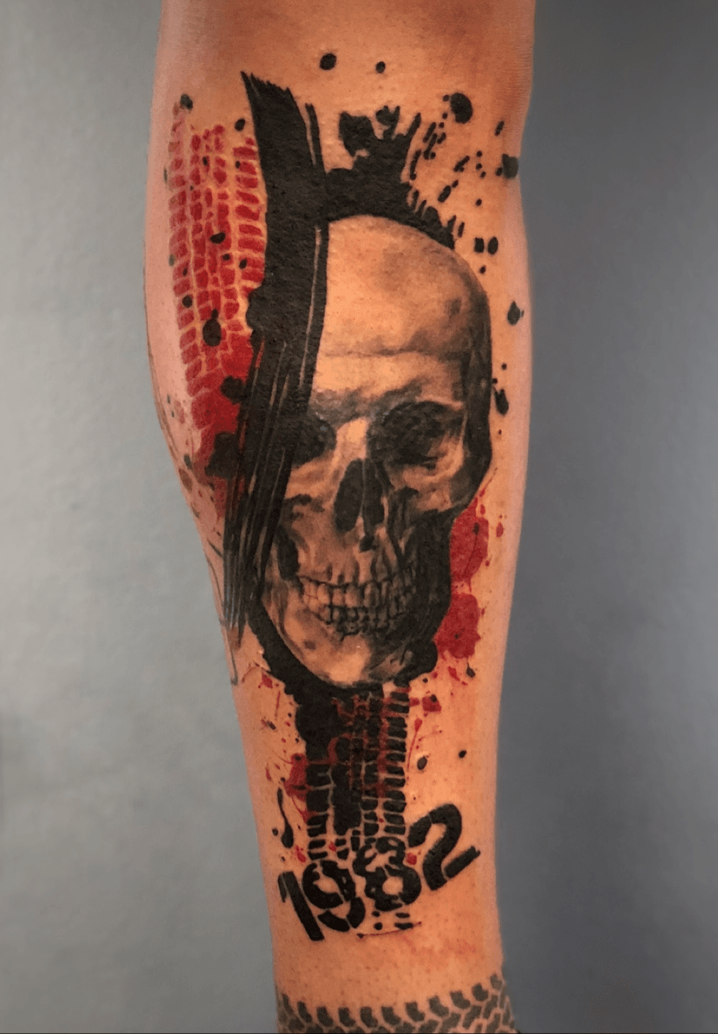Skull tattoo by Tattoo Rascal  Post 13154